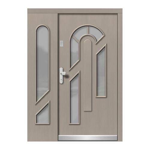 Eingangstür - H508+ST - DOORS, d.o.o. - Holz / einflügelig / klassisch