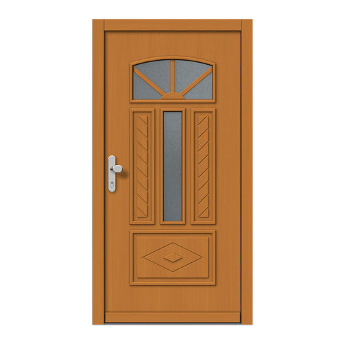 Eingangstür - H532 - DOORS, d.o.o. - Holz / einflügelig / klassisch