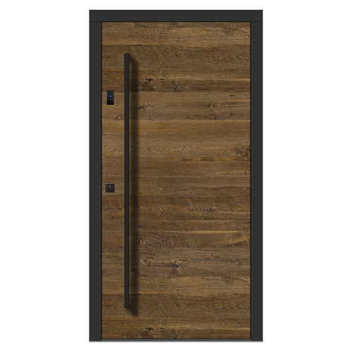 Eingangstür - H401 oak 4E - DOORS, d.o.o. - Holz / einflügelig / Vintage
