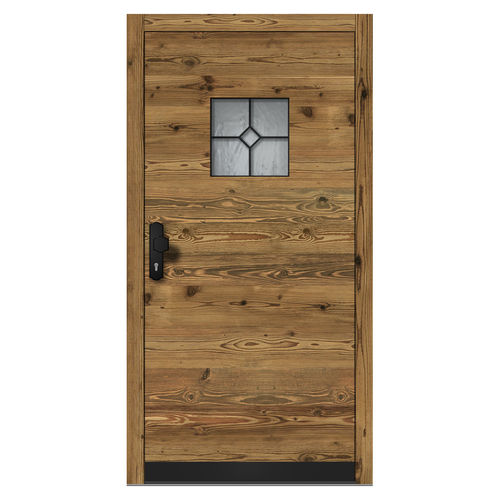 Eingangstür - H404 spruce 3B - DOORS, d.o.o. - Holz / einflügelig / Vintage