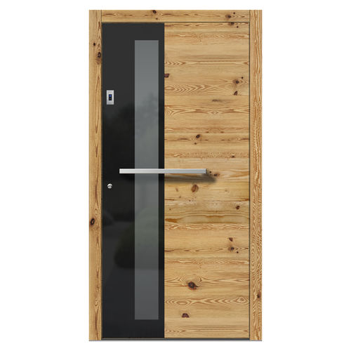 Eingangstür - H408 spruce 3A - DOORS, d.o.o. - Holz / einflügelig / Vintage