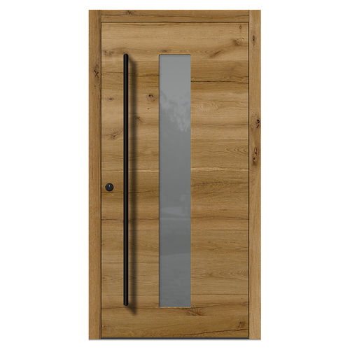 Eingangstür - H453 oak 2E - DOORS, d.o.o. - Holz / einflügelig / Vintage