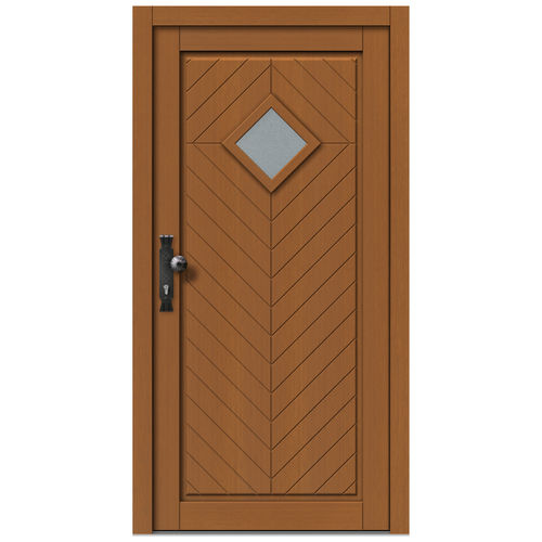 Nebeneingangstür - HN6 - DOORS, d.o.o. - Holz / einflügelig / modern