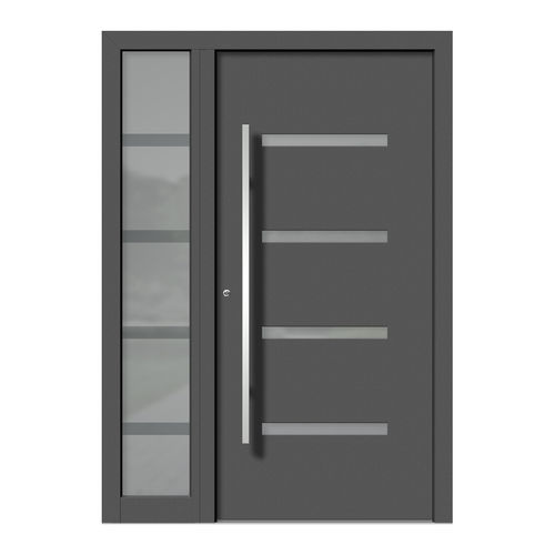 Eingangstür - HA121+ST - DOORS, d.o.o. - Holz / Aluminium / einflügelig