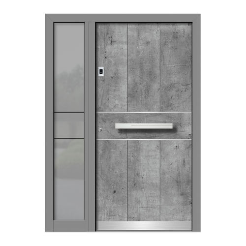 Eingangstür - HA145E+ST - DOORS, d.o.o. - Holz / Aluminium / einflügelig