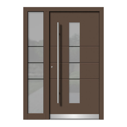 Eingangstür - HA147+ST - DOORS, d.o.o. - Holz / Aluminium / einflügelig