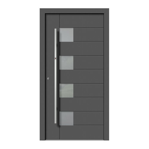 Eingangstür - HA193 - DOORS, d.o.o. - Holz / Aluminium / einflügelig