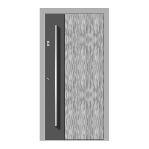 Eingangstür - HA198 - DOORS, d.o.o. - Holz / Aluminium / einflügelig