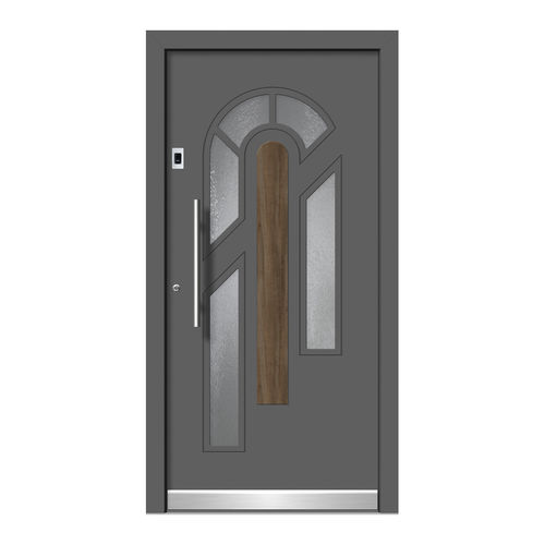 Eingangstür - HA508 - DOORS, d.o.o. - Holz / Aluminium / einflügelig