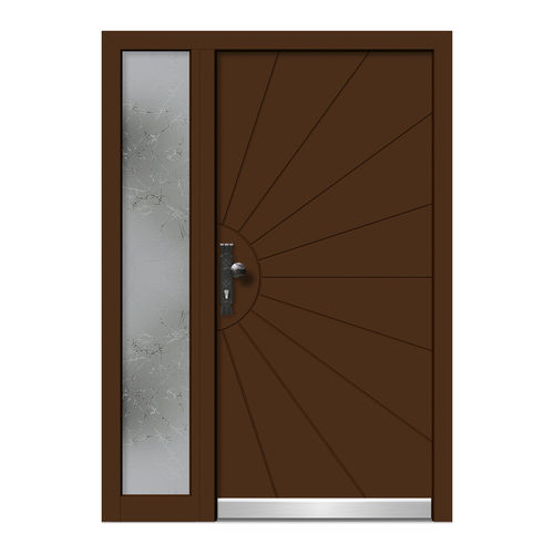 Eingangstür - HA510+ST - DOORS, d.o.o. - Holz / Aluminium / einflügelig