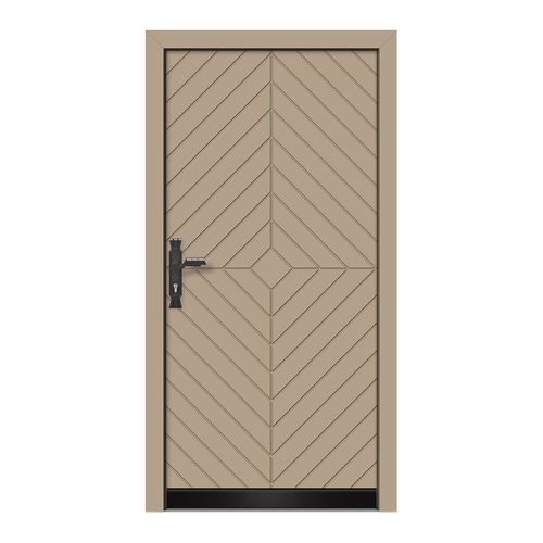 Eingangstür - HA553 - DOORS, d.o.o. - Holz / Aluminium / einflügelig