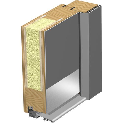 Energiesparende Tür - DOORS, d.o.o. - Eingang / Holz / Aluminium