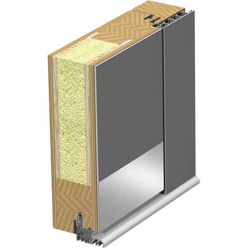 Energiesparende Tür - DOORS, d.o.o. - Eingang / Holz / Aluminium