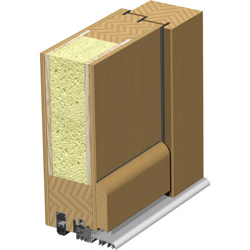 Tür für Passivhaus - DOORS, d.o.o. - Eingang / Holz / Aluminium