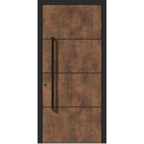Eingangstür - HS902E_E0794 - DOORS, d.o.o. - Aluminium / Laminat / einflügelig