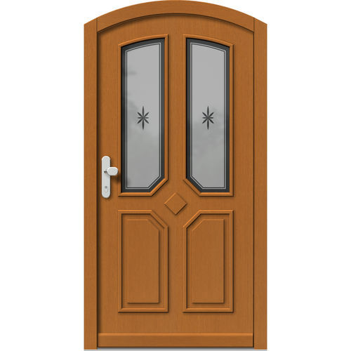 Eingangstür - H507 - DOORS, d.o.o. - Holz / einflügelig / klassisch