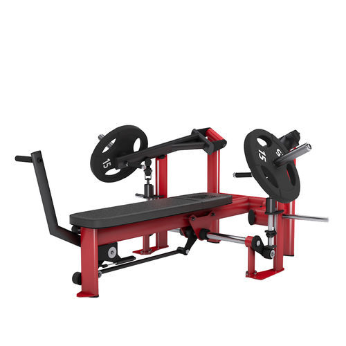 Flache Brustpressbank Fitnessgerät - G4331 - gym80 International GmbH - für den Innenraum / für Gewerbegebrauch