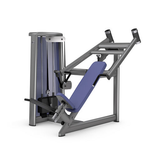 Brustpressbank-Fitnessgerät - 3023N - gym80 International GmbH - für den Innenraum / für Gewerbegebrauch
