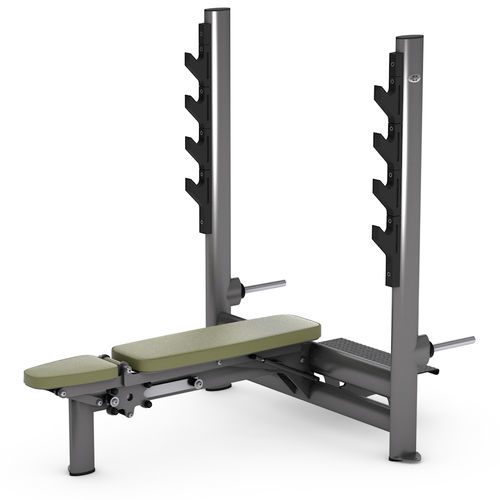 Regelbare Krafttrainingsbank - 4103 - gym80 International GmbH - für den Innenraum / für Gewerbegebrauch