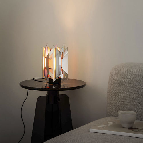 Tischlampe - DIVAN 2 Original - LYFA - Edelstahl / modern / mit Kabel
