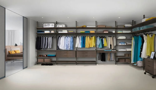 Begehbarer Kleiderschrank / Eck - LITE  - GRUPO STYLO INTERIORISMO SL - wandmontiert / modern / Holz