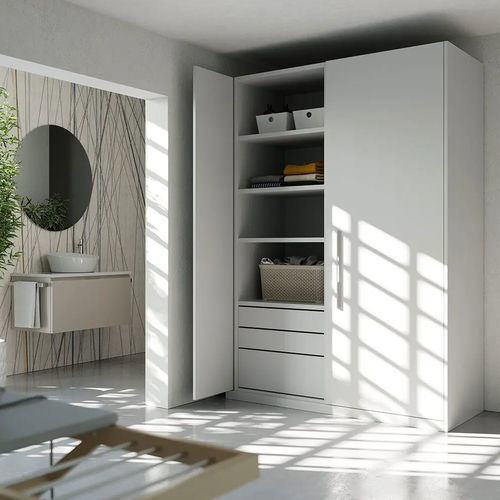 Einbaukleiderschrank - GRUPO STYLO INTERIORISMO SL - modern / lackiertes Holz / Glas