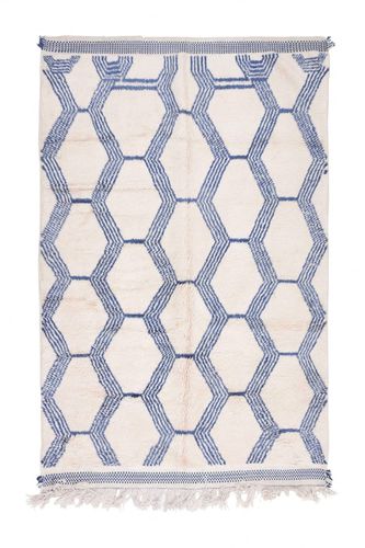 Moderner Teppich - atlas - MUSMUS RUGS - geometrisches Muster / Wolle / rechteckig