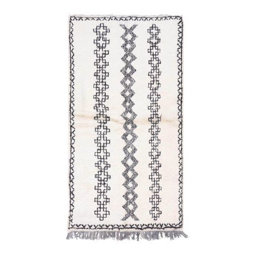 Moderner Teppich - MUSMUS RUGS - geometrisches Muster / rechteckig / handgewebt