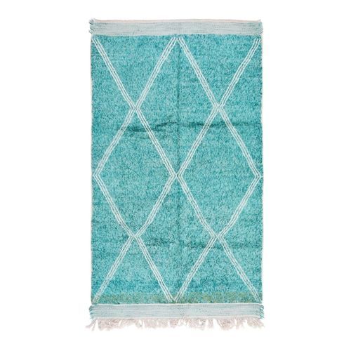 Moderner Teppich - MUSMUS RUGS - geometrisches Muster / Wolle / rechteckig