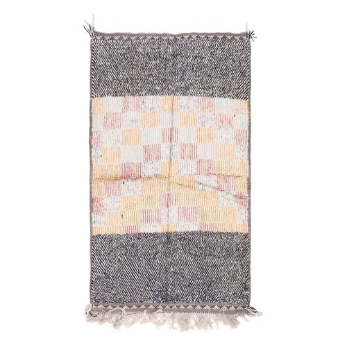 Moderner Teppich - MUSMUS RUGS - mit geometrischen Motiven / Wolle / rechteckig
