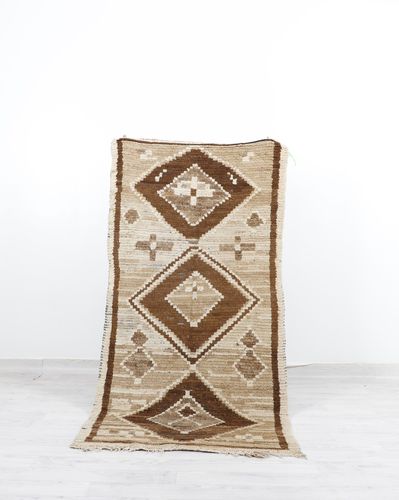 Vintage-Teppich - 64-1-3-2-2 - MUSMUS RUGS - Motiv / rechteckig / handgewebt
