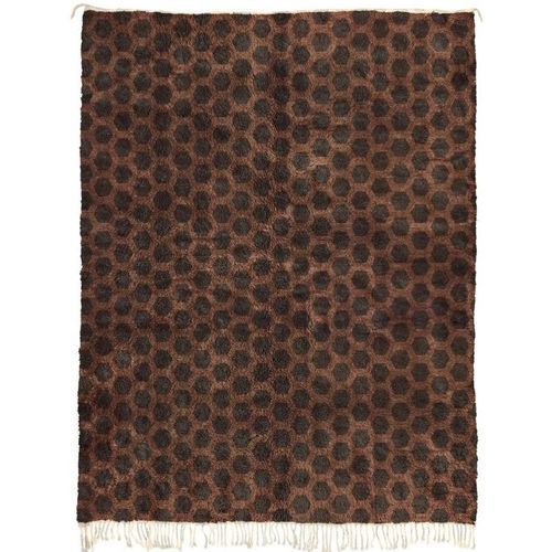 Moderner Teppich - MUSMUS RUGS - geometrisches Muster / Wolle / rechteckig