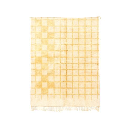 Moderner Teppich - MUSMUS RUGS - Karomuster / Wolle / rechteckig