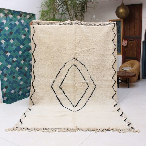 Moderner Teppich - MUSMUS RUGS - geometrisches Muster / Wolle / rechteckig