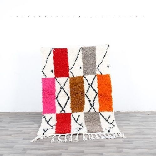 Moderner Teppich - colorful abstract - MUSMUS RUGS - Motiv / Wolle / rechteckig
