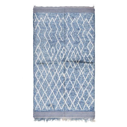 Moderner Teppich - MUSMUS RUGS - geometrisches Muster / Wolle / rechteckig