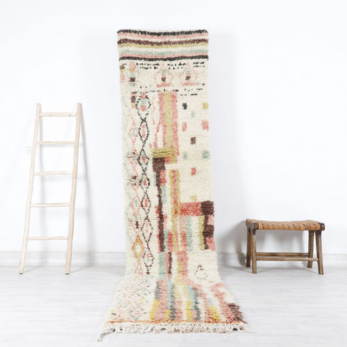Vintage-Teppich - 64-1-3-2-5-6-13 - MUSMUS RUGS - Motiv / Wolle / rechteckig