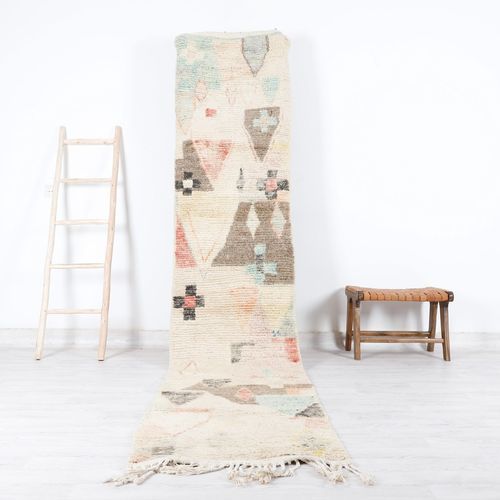 Vintage-Teppich - 64-1-3-2-5-6-15-1 - MUSMUS RUGS - Motiv / Wolle / rechteckig
