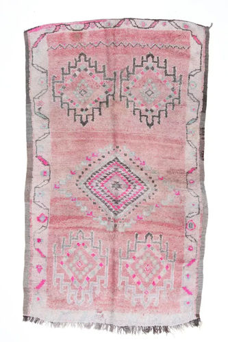 Vintage-Teppich - 60 - MUSMUS RUGS - Motiv / Wolle / rechteckig