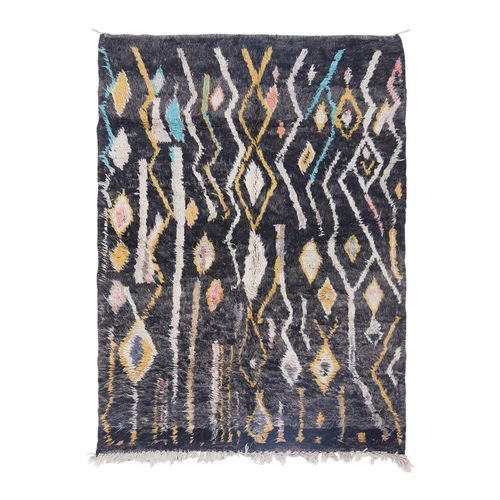 Moderner Teppich - bohemian - MUSMUS RUGS - Motiv / Wolle / rechteckig