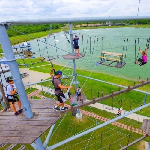 Trimm-Dich-Pfad / für Spielplätze - HIGH  - SPI Global Play - Slalom / Plattform / Laufbrücke