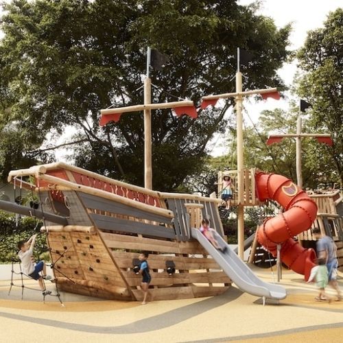 EPDM-Spielplatzgerät - SPI Global Play - modular / zum Klettern
