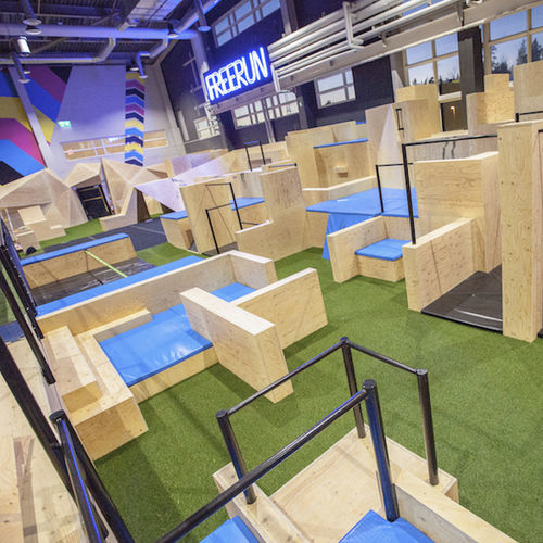 Trimm-Dich-Pfad / für Fitnessanwendungen - SPI Global Play - Agility / Plattform / Laufbrücke