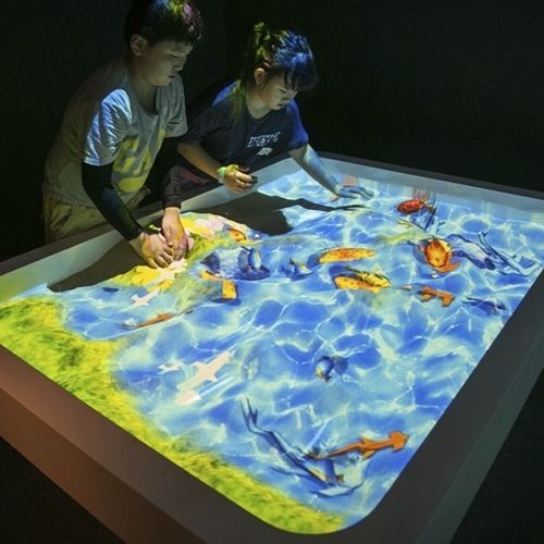 Moderner Spieltisch für Kinder - SPI Global Play - für Gewerbegebrauch / digital