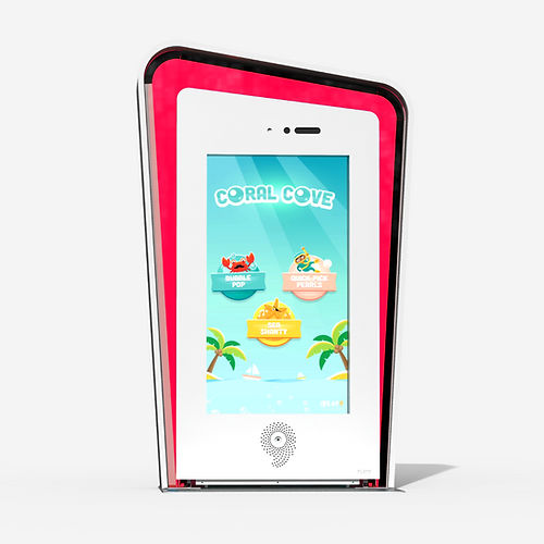 Stele zur Beschilderung - KIDSZONE™  - Play 9 Studios - LED / digital / beleuchtet