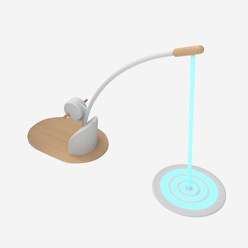 Wasserspielgerät mit integrierter LED-Beleuchtung - CATCH 'EM ROD  - Play 9 Studios - für Spielplätze / mit integriertem Lautsprecher / Stahl