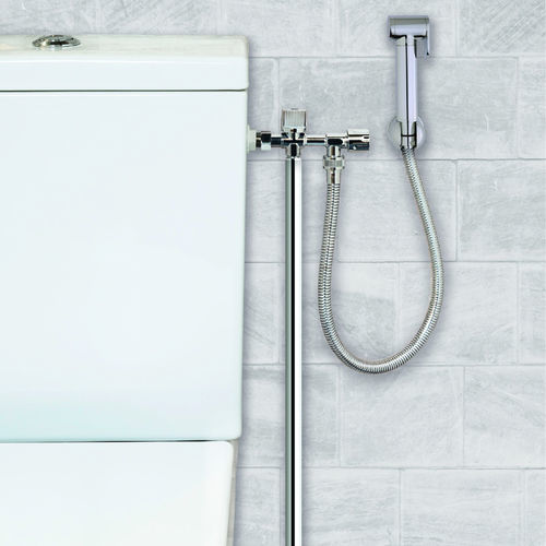 Handdusche für Toilette - RENOLUXE : 52502 - Grandsire Paris - rund / verchromter Messing / Edelstahl