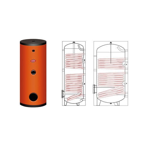 Solarheizkessel - SPS SERIES  2 - LA NUOVA COTERM SRL - mit Warmwasserbereiter / Wohnbereich / für den Innenraum