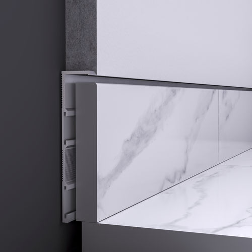 Aluminium-Befestigungsprofil - C70 - DHER - für Fußleiste