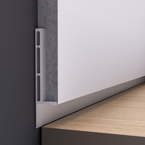 Aluminium-Befestigungsprofil - 45 ASR - DHER - für Fußleiste